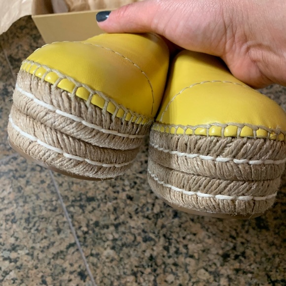 🩷PRADA. 🌼🌼🌼 Yellow espadrilles 💯athletic - Picture 5 of 10